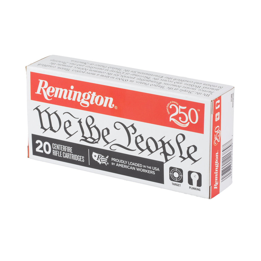Remington We The People 22-250 Remington 55 Grain Pointed Soft Point Ammunition (Case of 200)
