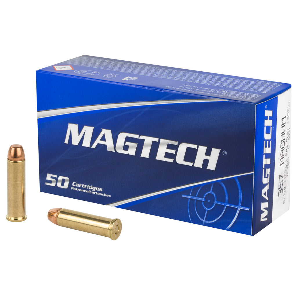Magtech 357 Magnum 125 Grain Full Metal Jacket Ammunition – Sport Shooting Series