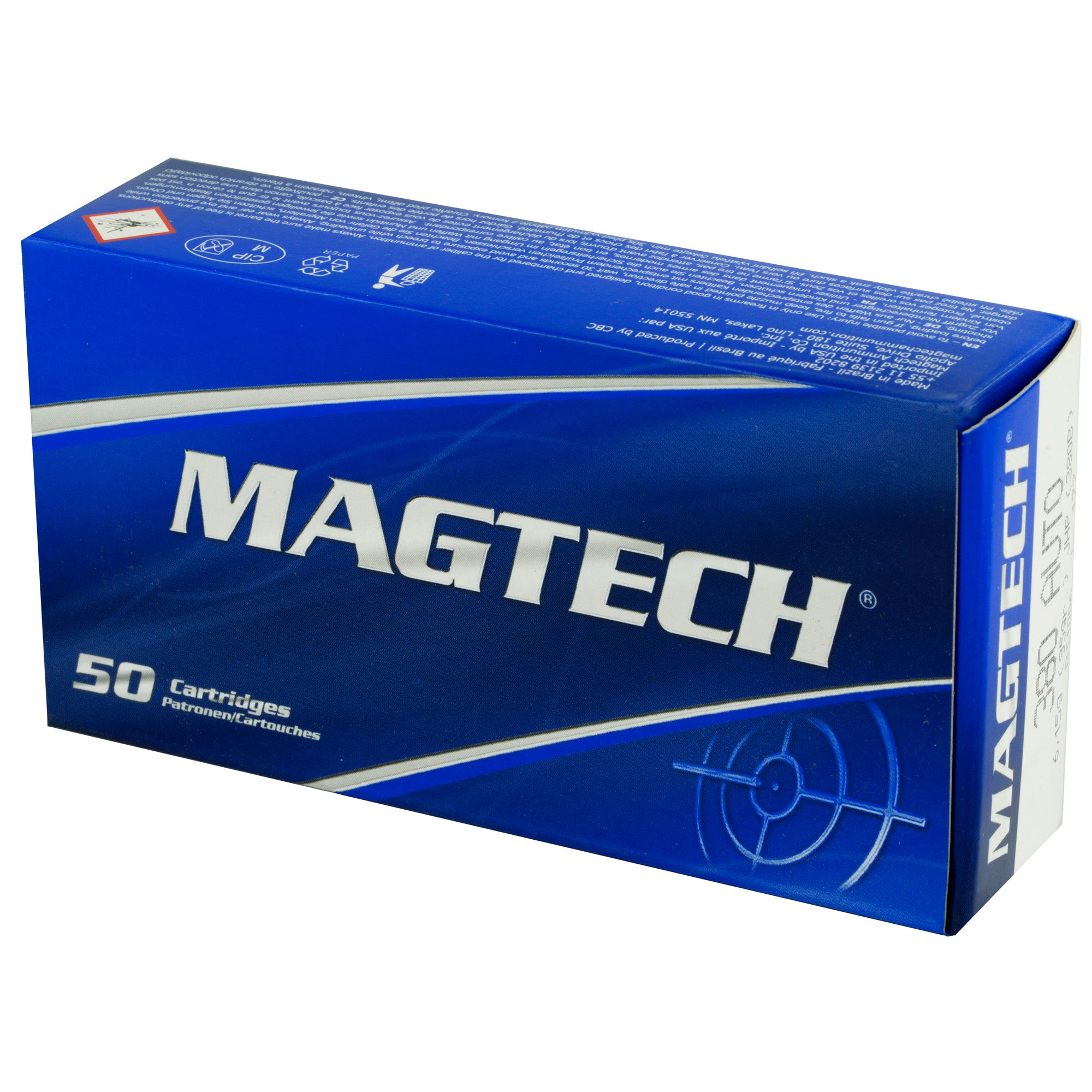 Magtech 380 ACP 95-Grain Hollow Point Ammunition - Sport Shooting Series (50 Rounds per Box)