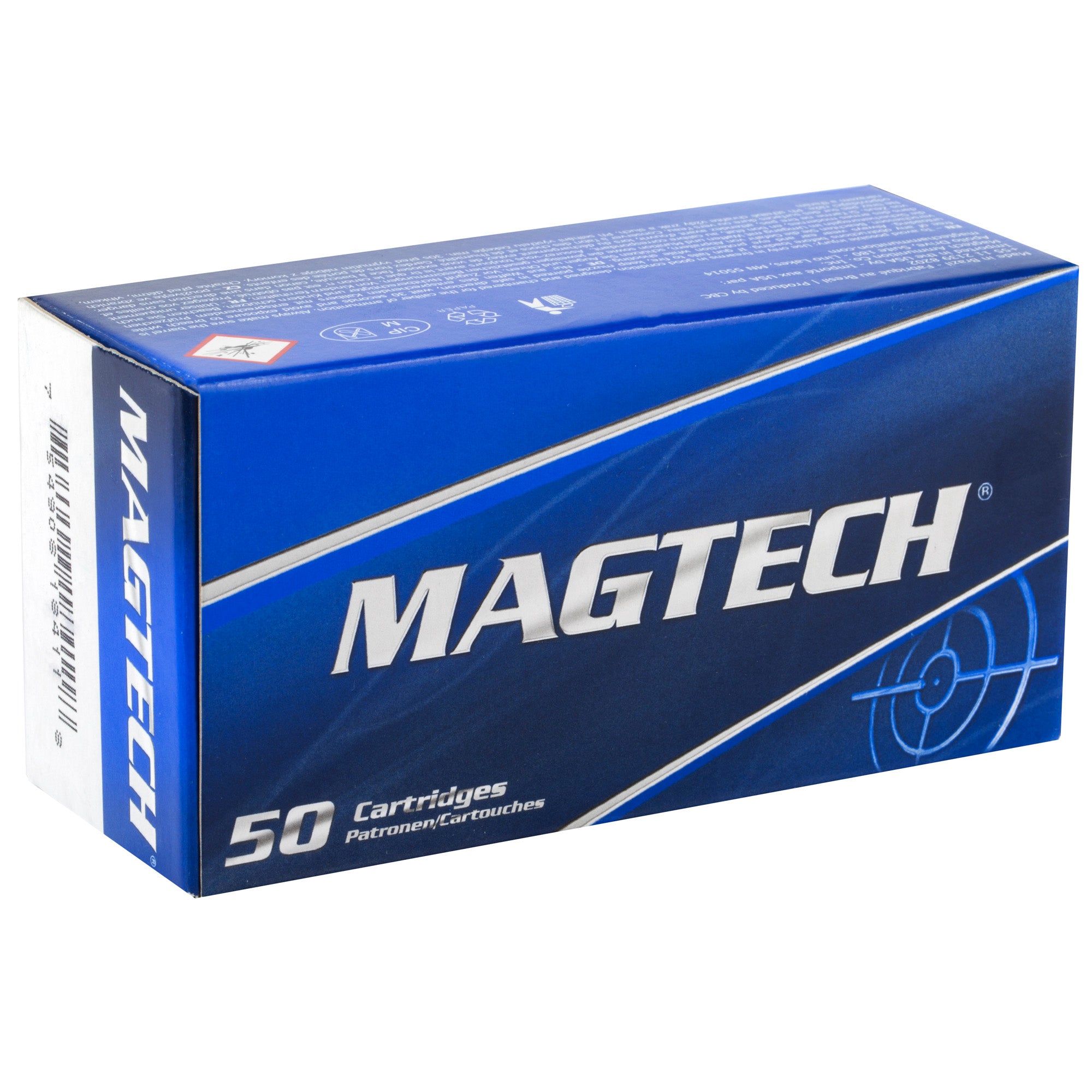 Magtech 38 Special 125 Grain FMJ Flat Nose Ammunition – Sport Shooting Series
