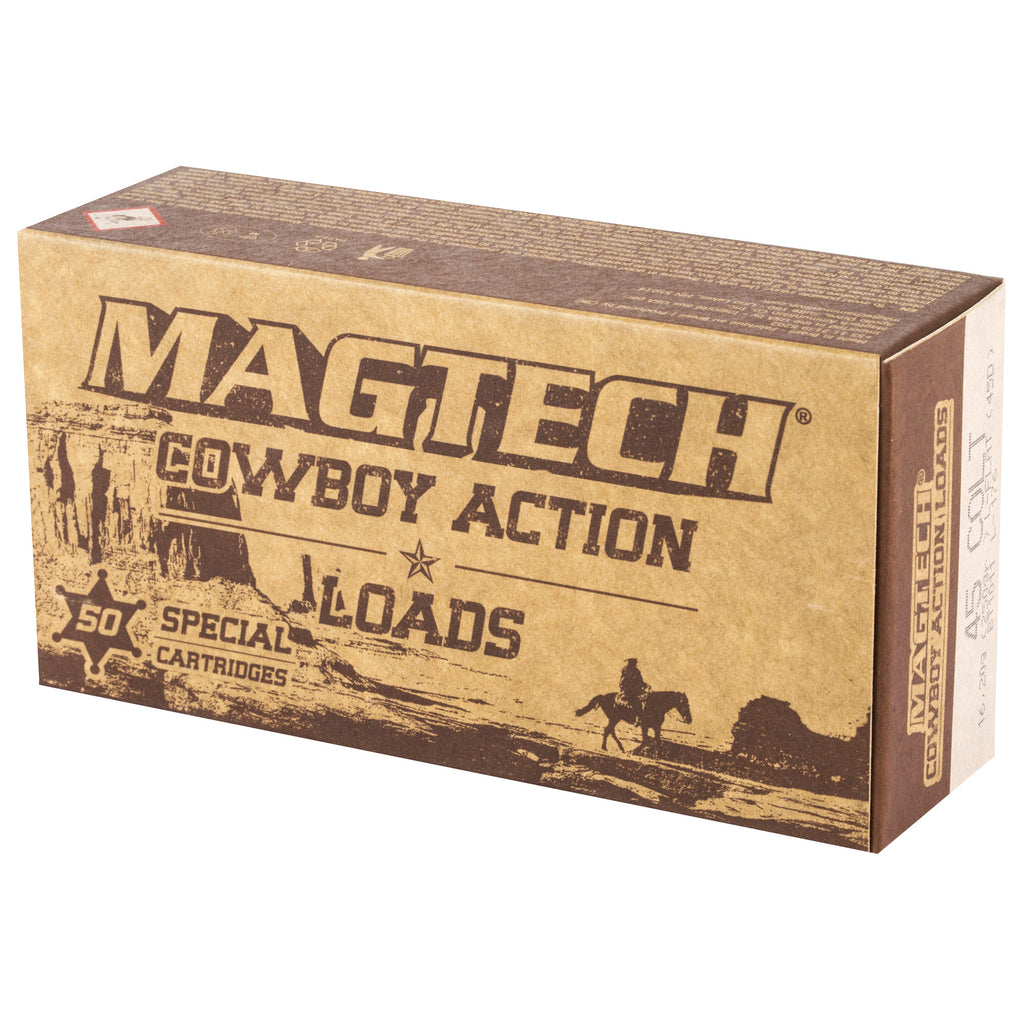 Magtech 45C 250-Grain Lead Flat Nose Ammunition for 45 Colt - 50 Rounds per Box