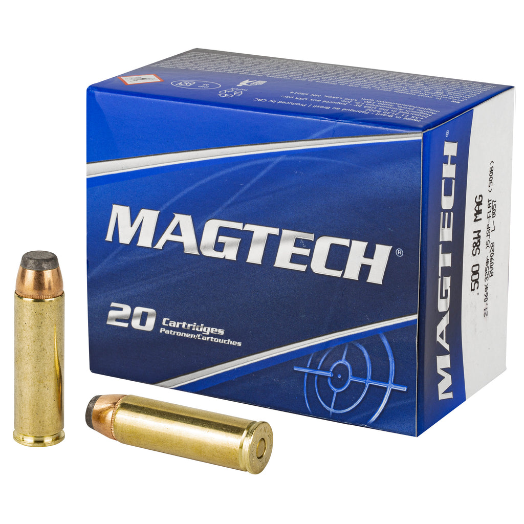 Magtech 500 S&W 325-Grain Semi Jacketed Soft Point Ammunition - Sport Shooting Series