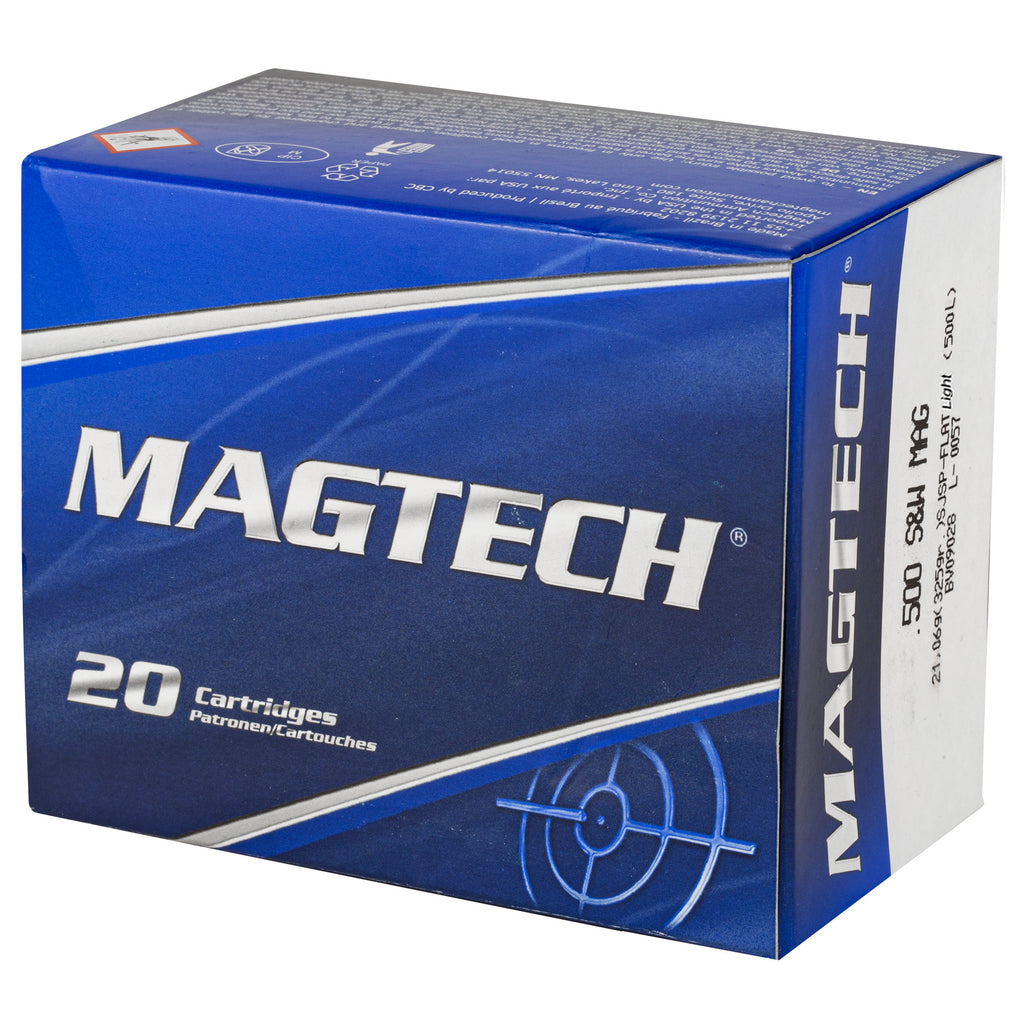 Magtech 500 S&W 325-Grain Semi Jackets Soft Point Ammunition - Sport Shooting Model