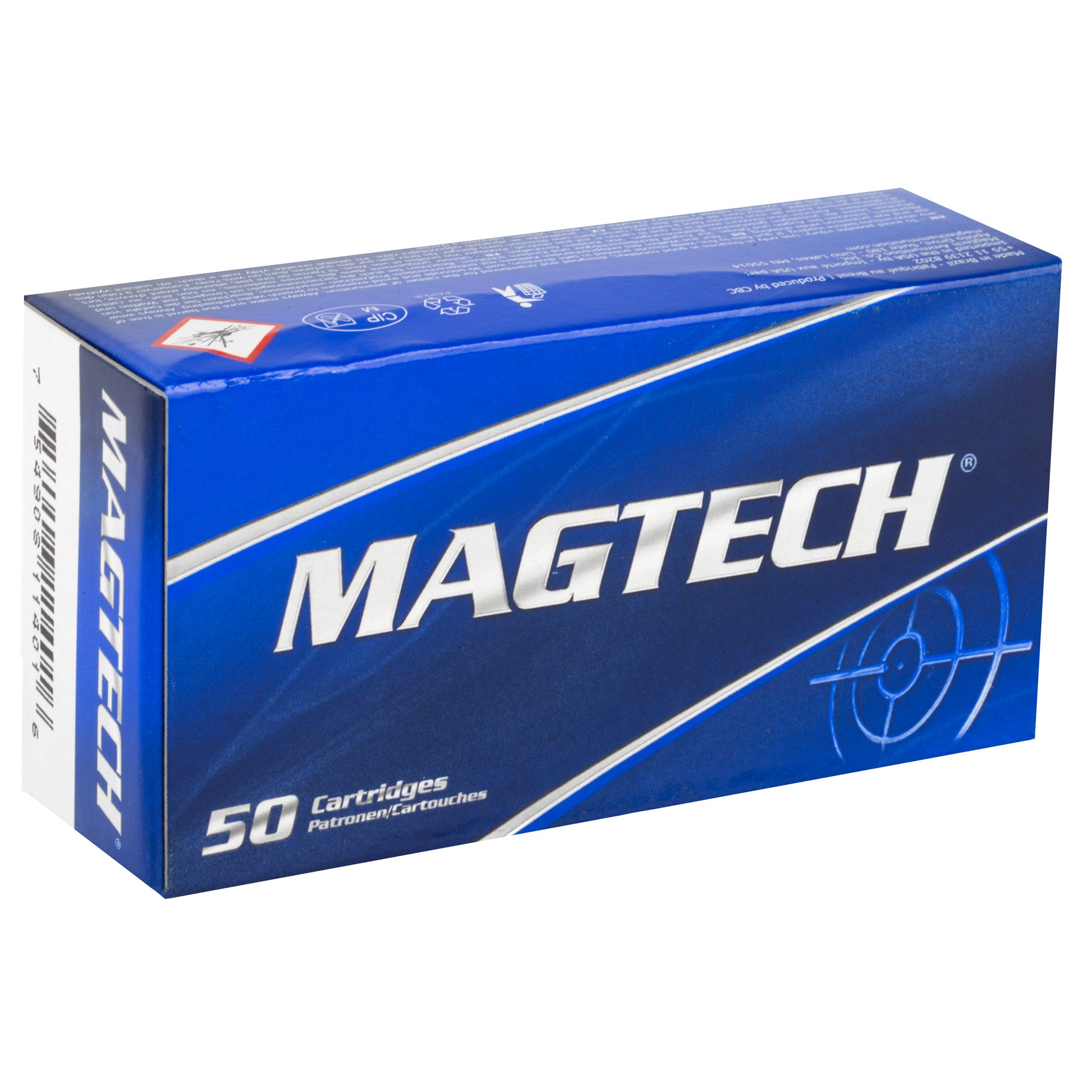 Magtech 9mm 115 Grain FMJ Sport Shooting Ammunition - Reliable Range Performance