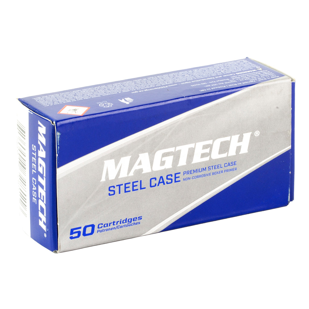 Magtech 9mm 115 Grain FMJ Steel Case Ammunition - Reliable Full Metal Jacket Performance