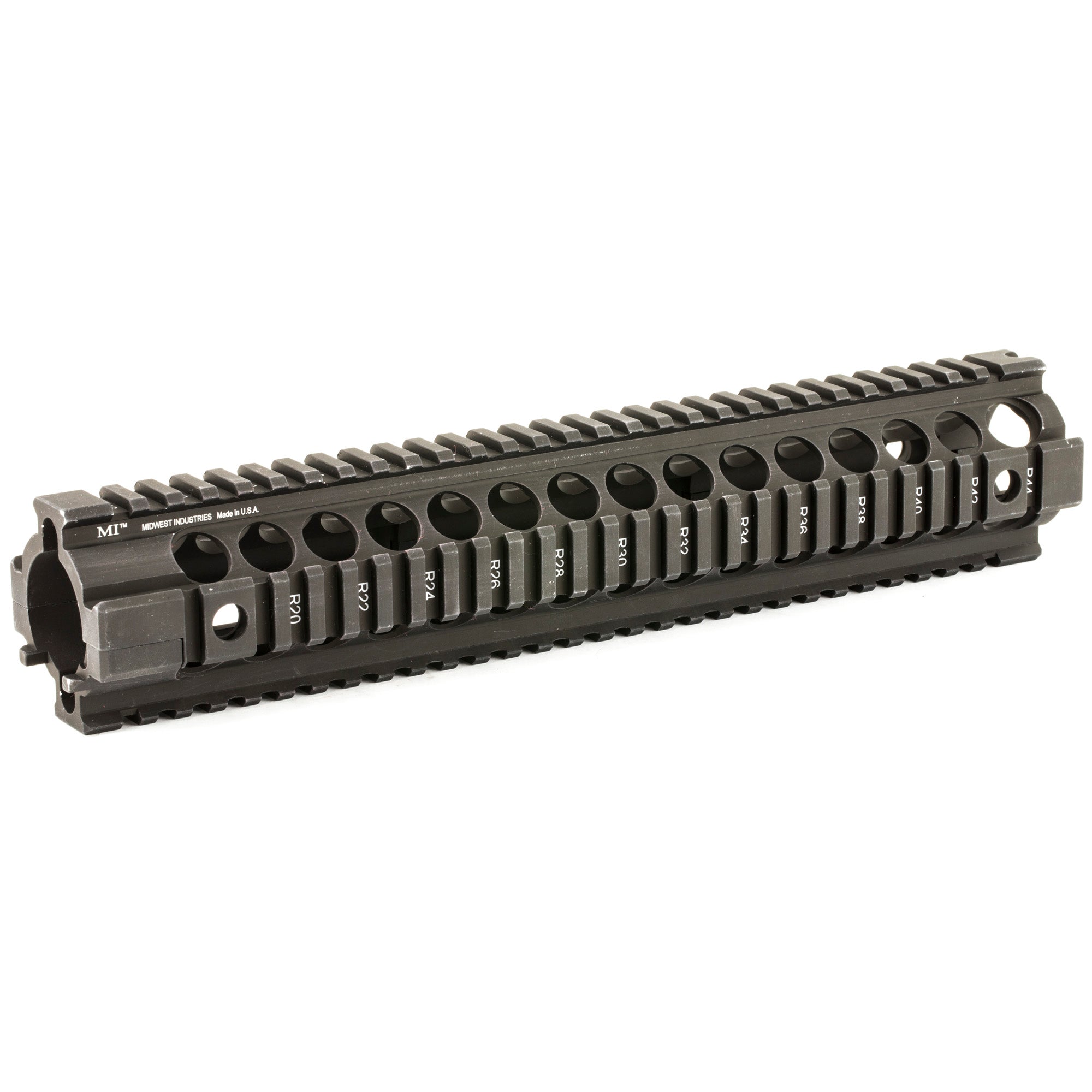 Midwest Industries G2 Two Piece Rifle Length Free-Float Handguard - Black