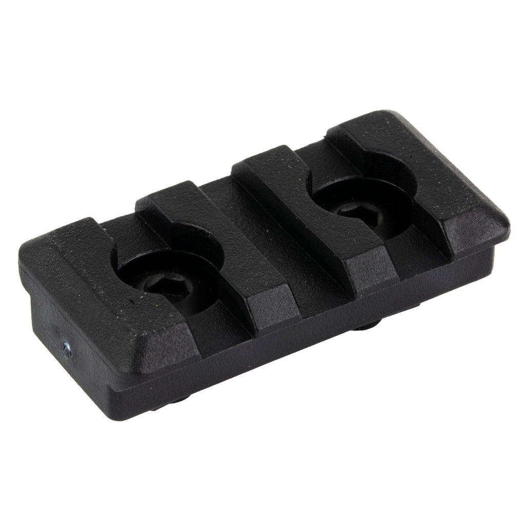 Midwest Industries Polymer M-LOK Rail for Standard Slots - 3 Slot Black