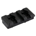 Midwest Industries Polymer M-LOK Rail for Standard Slots - 3 Slot Black