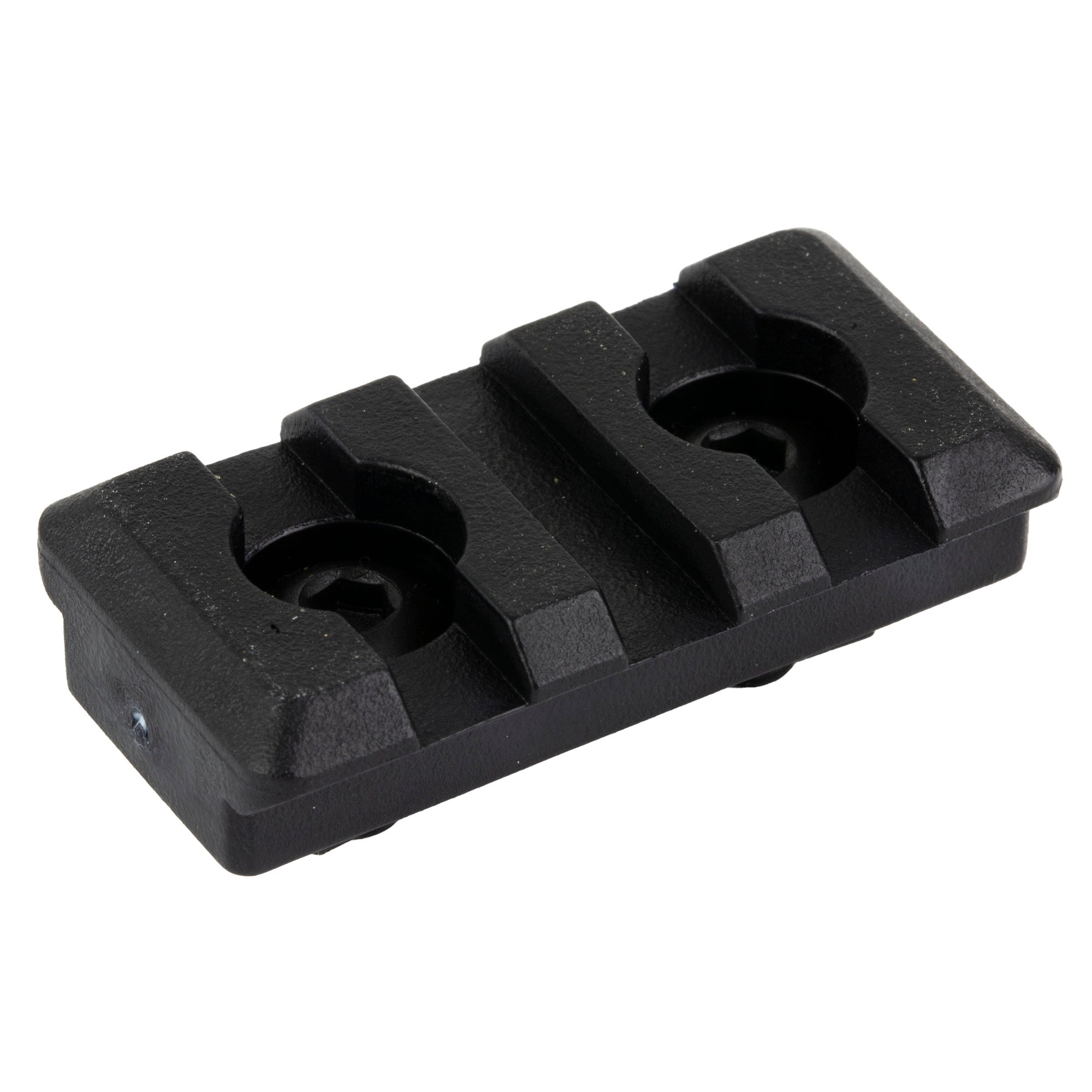 Midwest Industries Polymer M-LOK Rail for Standard Slots - 3 Slot Black