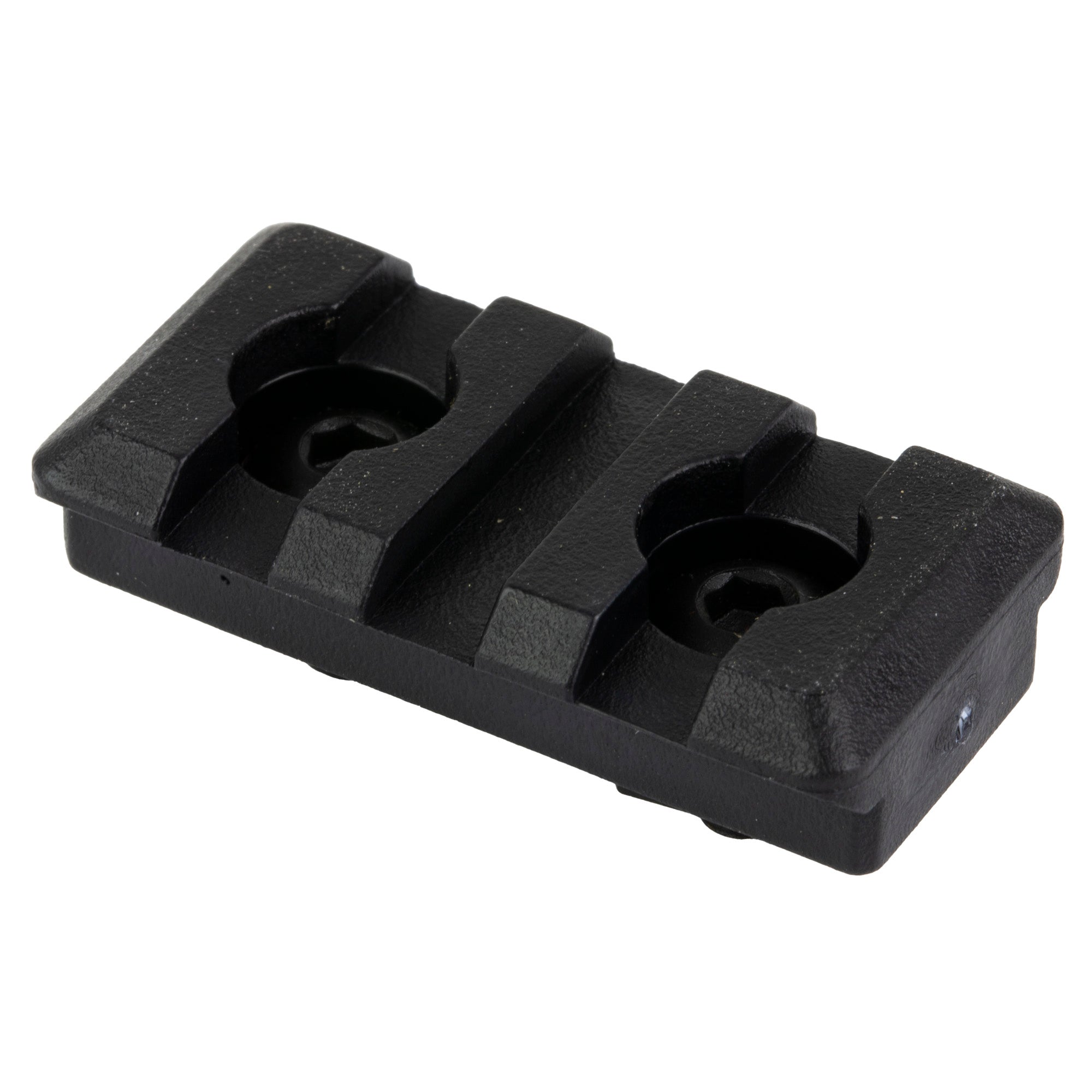Midwest Industries Polymer M-LOK Rail for Standard Slots - 3 Slot Black