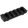 Midwest Industries Polymer M-LOK Rail - 5 Slot Black for Rugged Rifle Customization