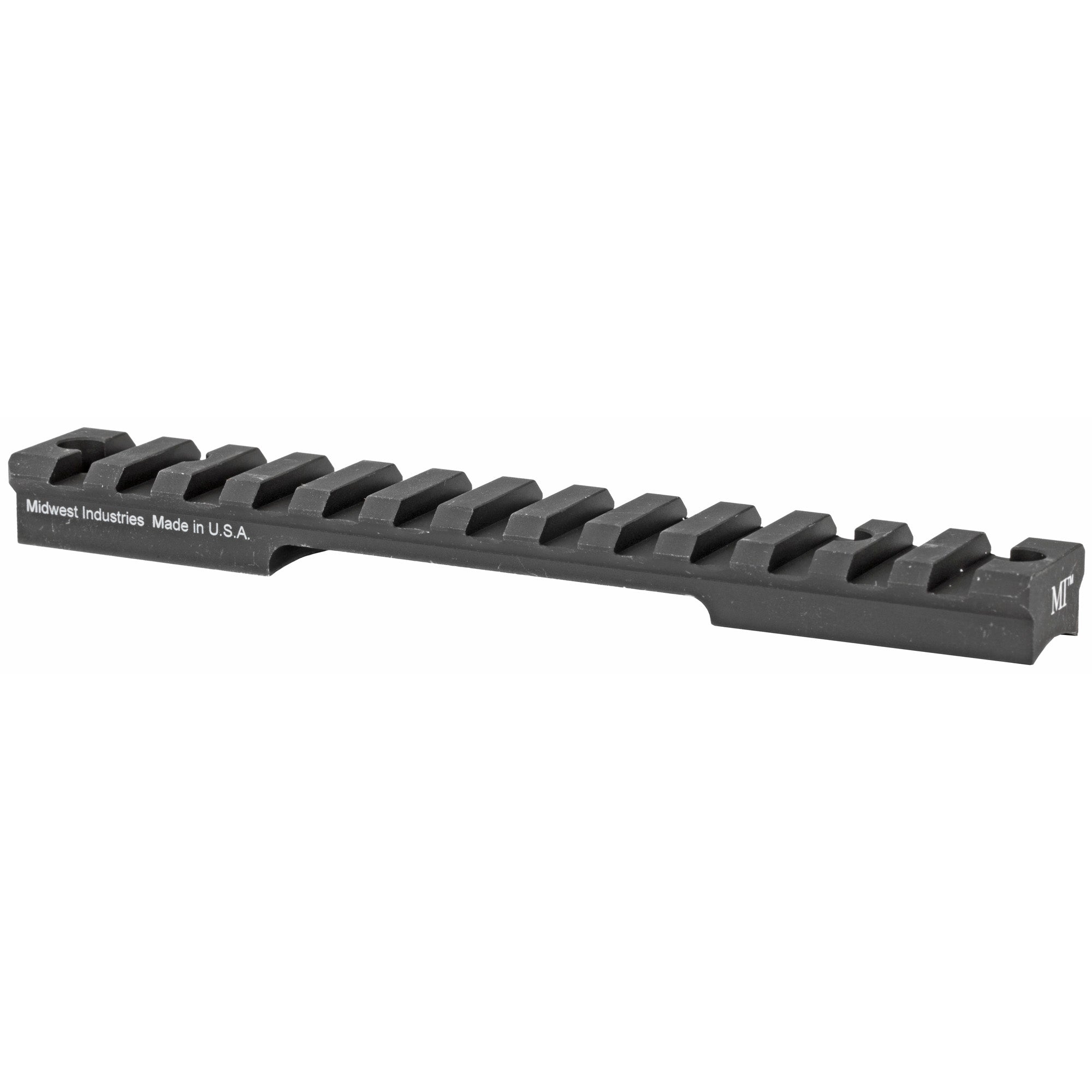 Midwest Industries Remington 700 Short Action Scope Rail - Matte Black, Part Number MI-700-RSA