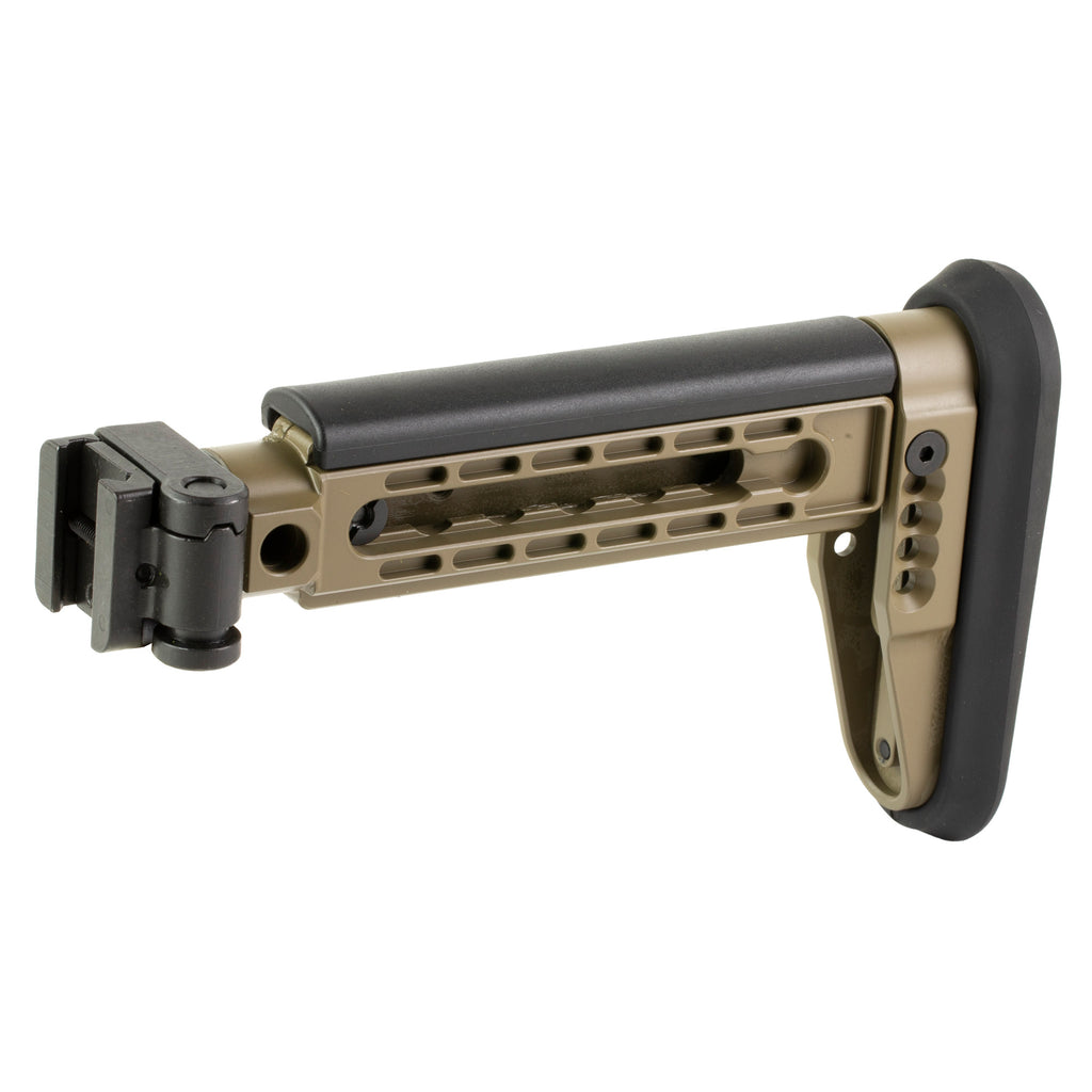 Midwest Industries Alpha Series Folding Stock for AK Platform - Flat Dark Earth
