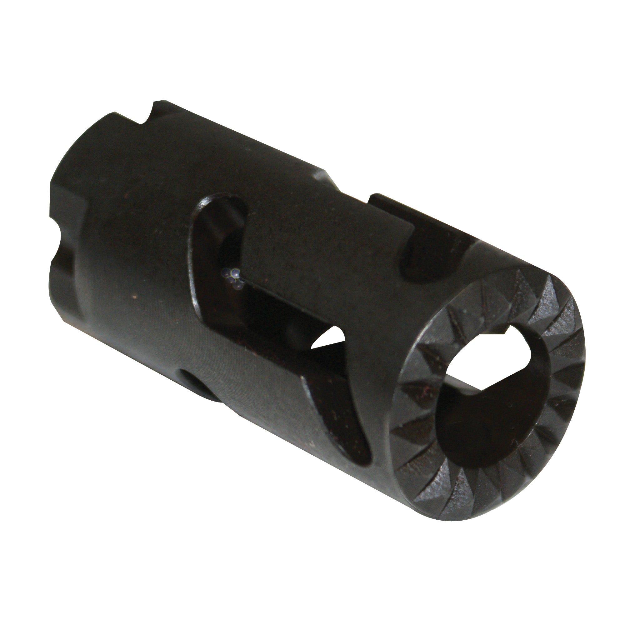 Midwest Industries MI-AKFH1 Black 7.62x39 AK Flash Hider and Impact Device