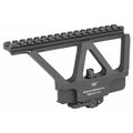 Midwest Industries MI-AKSM Railed Scope Mount for AK Rifles - Side Mount Black