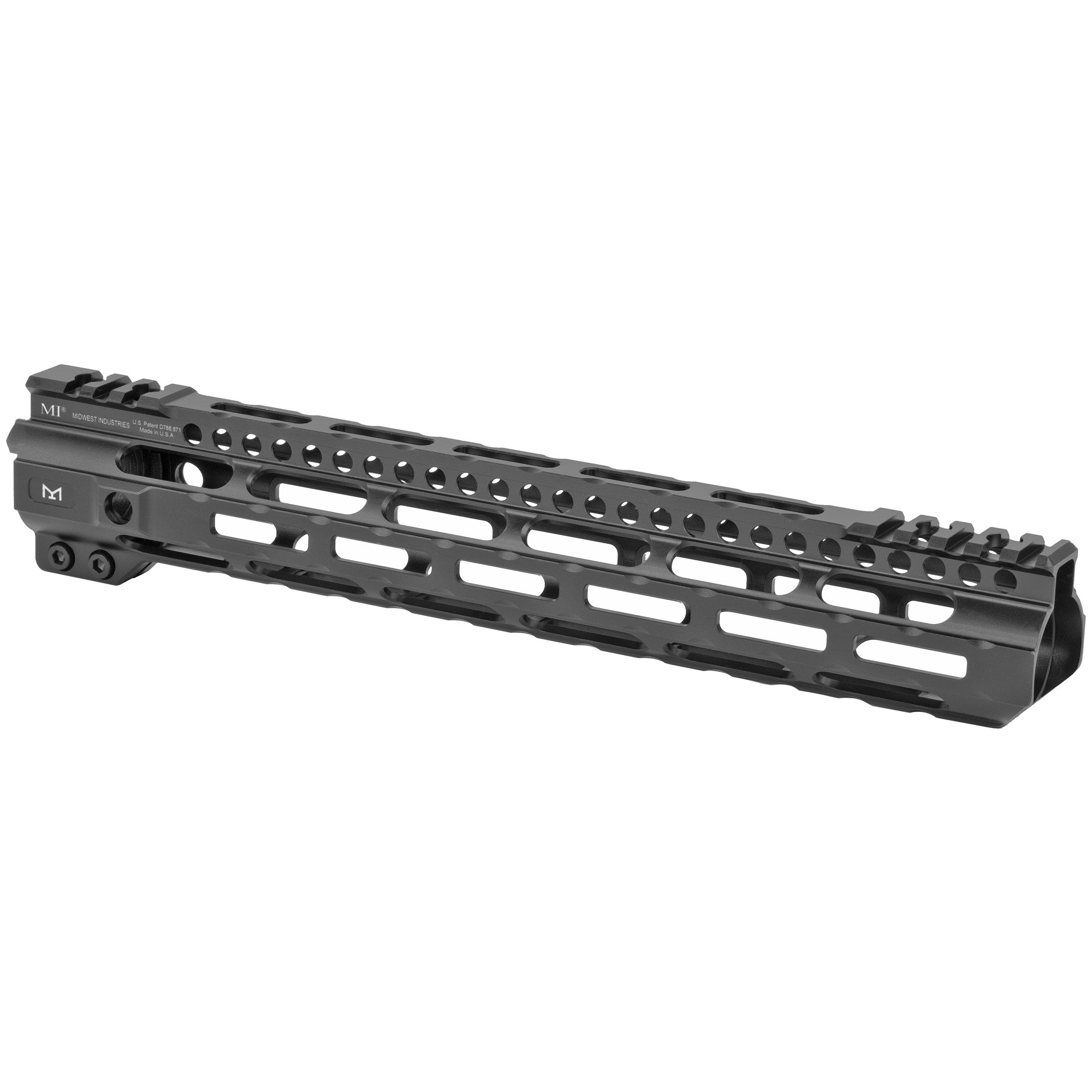 Midwest Industries Combat Rail M-Lok Handguard 12.625 Inches Black