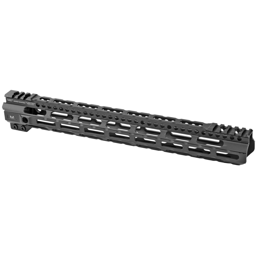 Midwest Industries Combat Rail Lightweight Series Handguard Model MI-CRLW15 for AR-15, 15-inch M-LOK Black