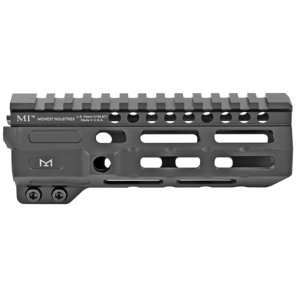 Midwest Industries Combat Rail Series Handguard with M-LOK and Picatinny Rail for 6-Inch Rifles