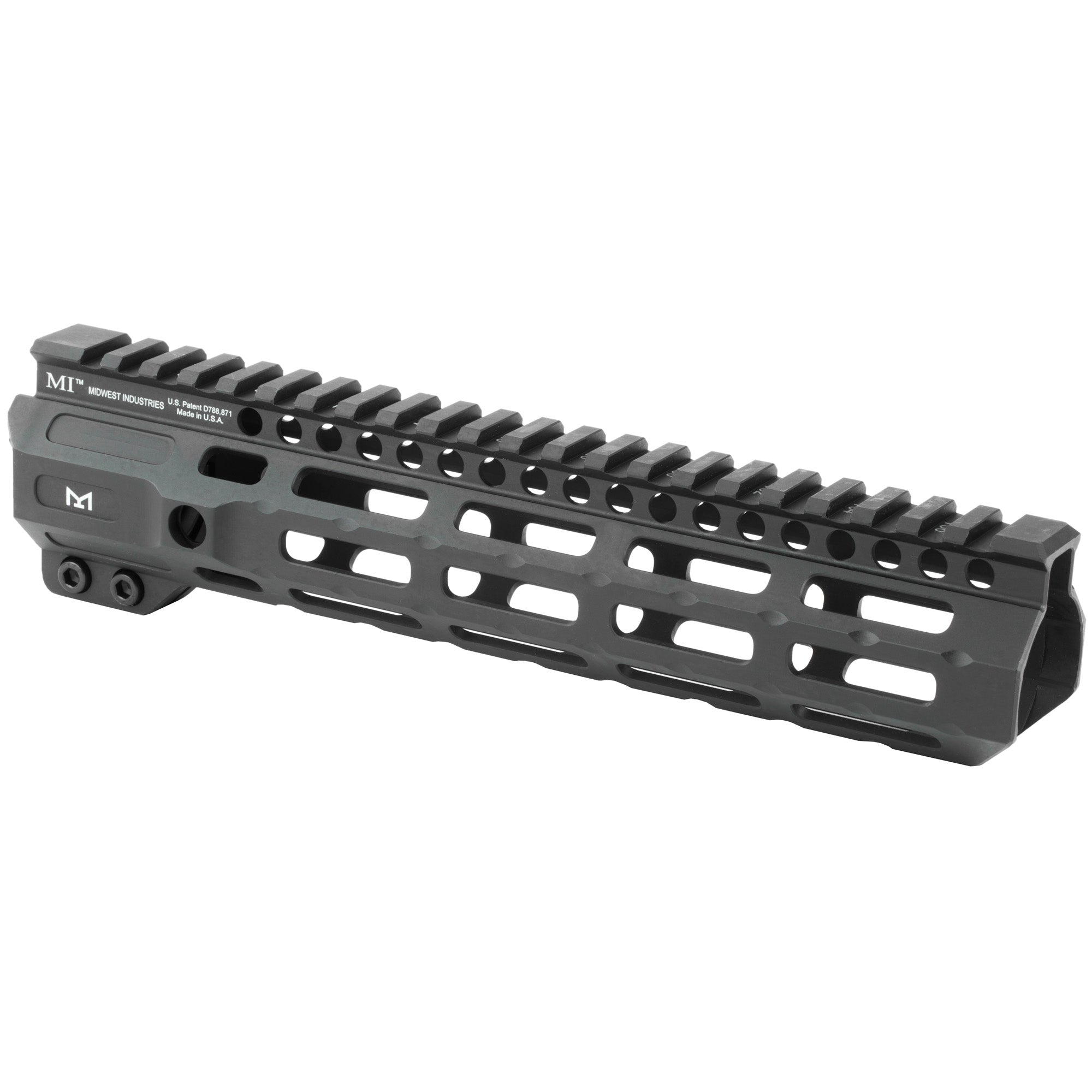 Midwest Industries Combat Rail M-Lok Handguard for AR-15, 9.5 Inches, Black