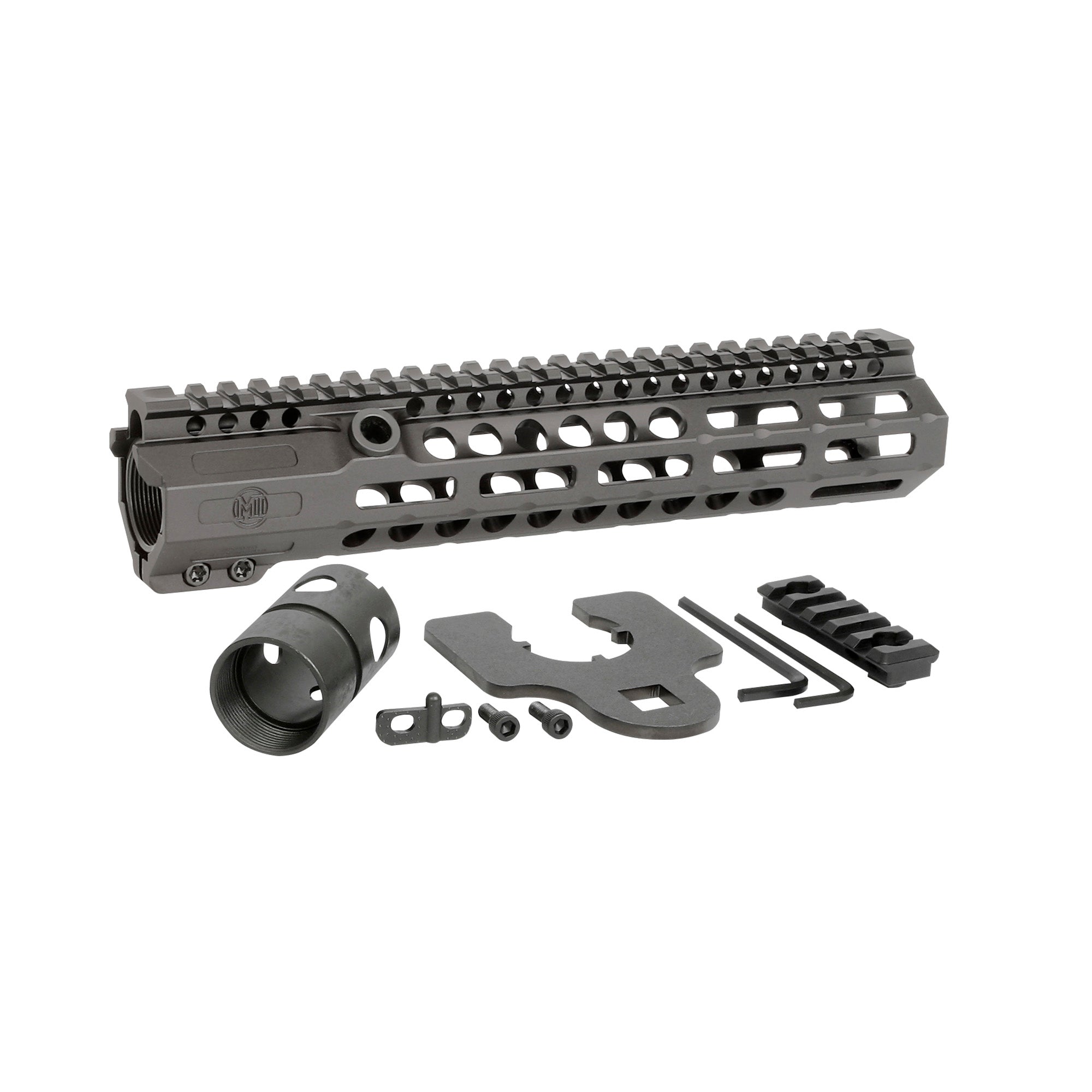 Midwest Industries Combat Rail HD 10.5 M-LOK Handguard in Black