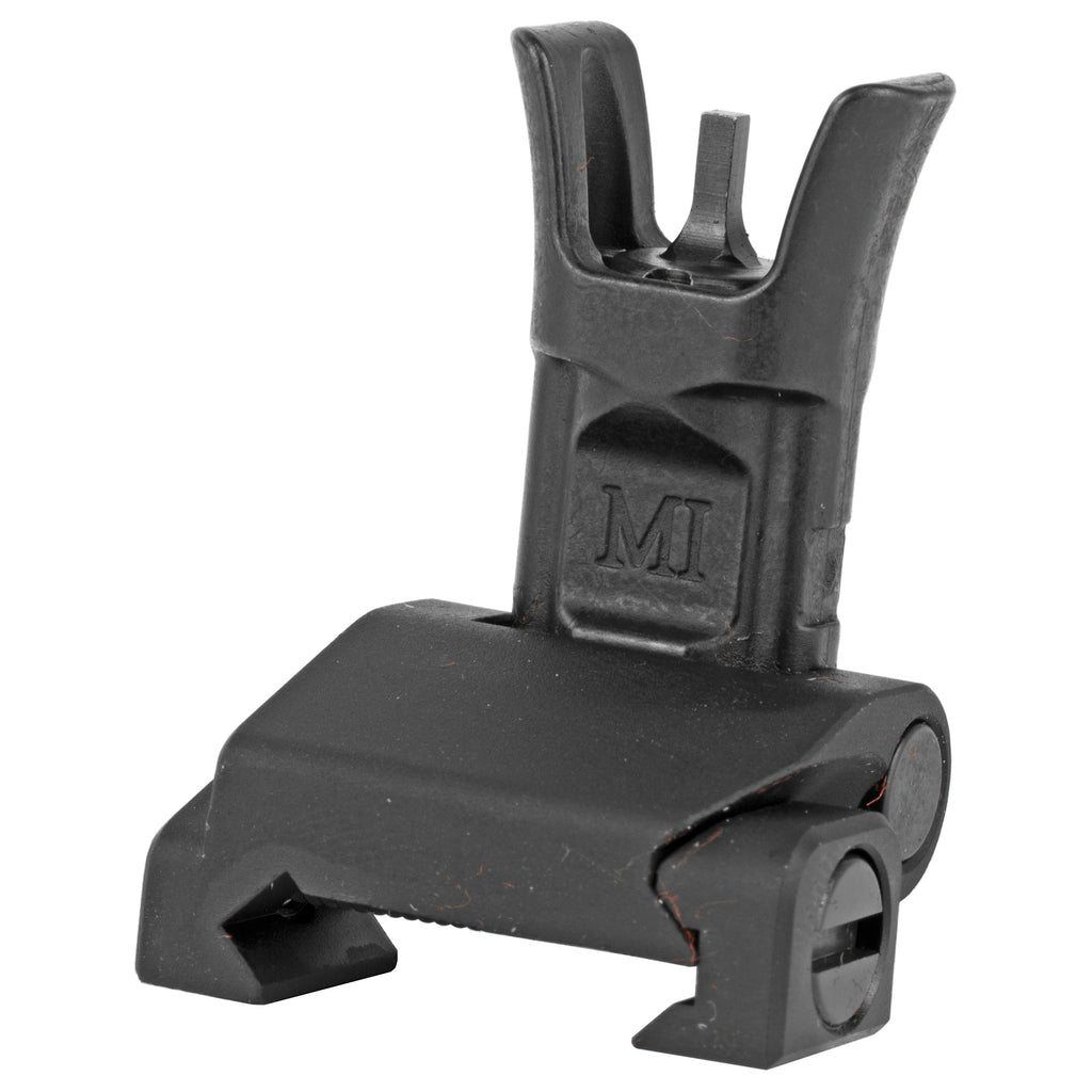 Midwest Industries Combat Rifle Front Sight MI-CRS-F – Low Profile Folding Mil-Spec Height Black Sight