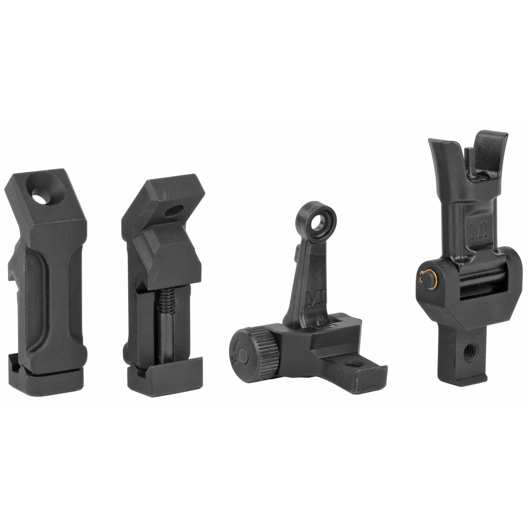 Midwest Industries MI-CRS-OSS 45 Degree Offset Combat Rifle Sights for AR-15 and Rail Platforms