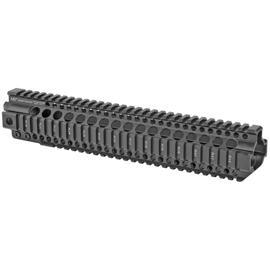 Midwest Industries MI-CRT12.625 T-Series Combat Rail Handguard for AR-15, 12.625 Inches, Black
