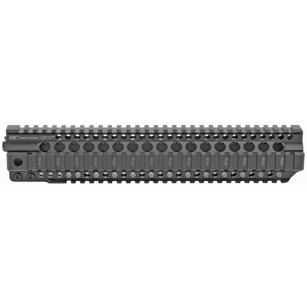 Midwest Industries MI-CRT12.625 T-Series Combat Rail Handguard for AR-15, 12.625 Inches, Black