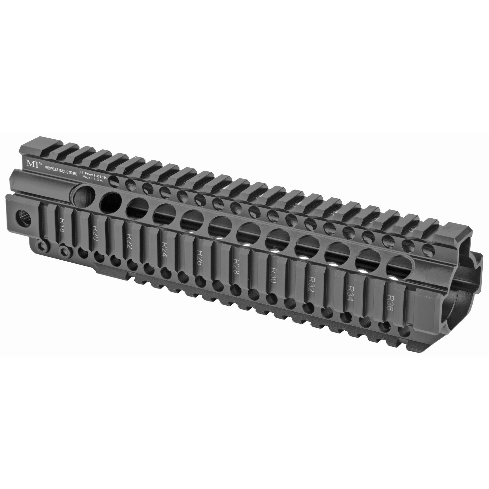 Midwest Industries MI-CRT9.5 Combat Rail Handguard – 9.5 Inch Black Rifle Accessory