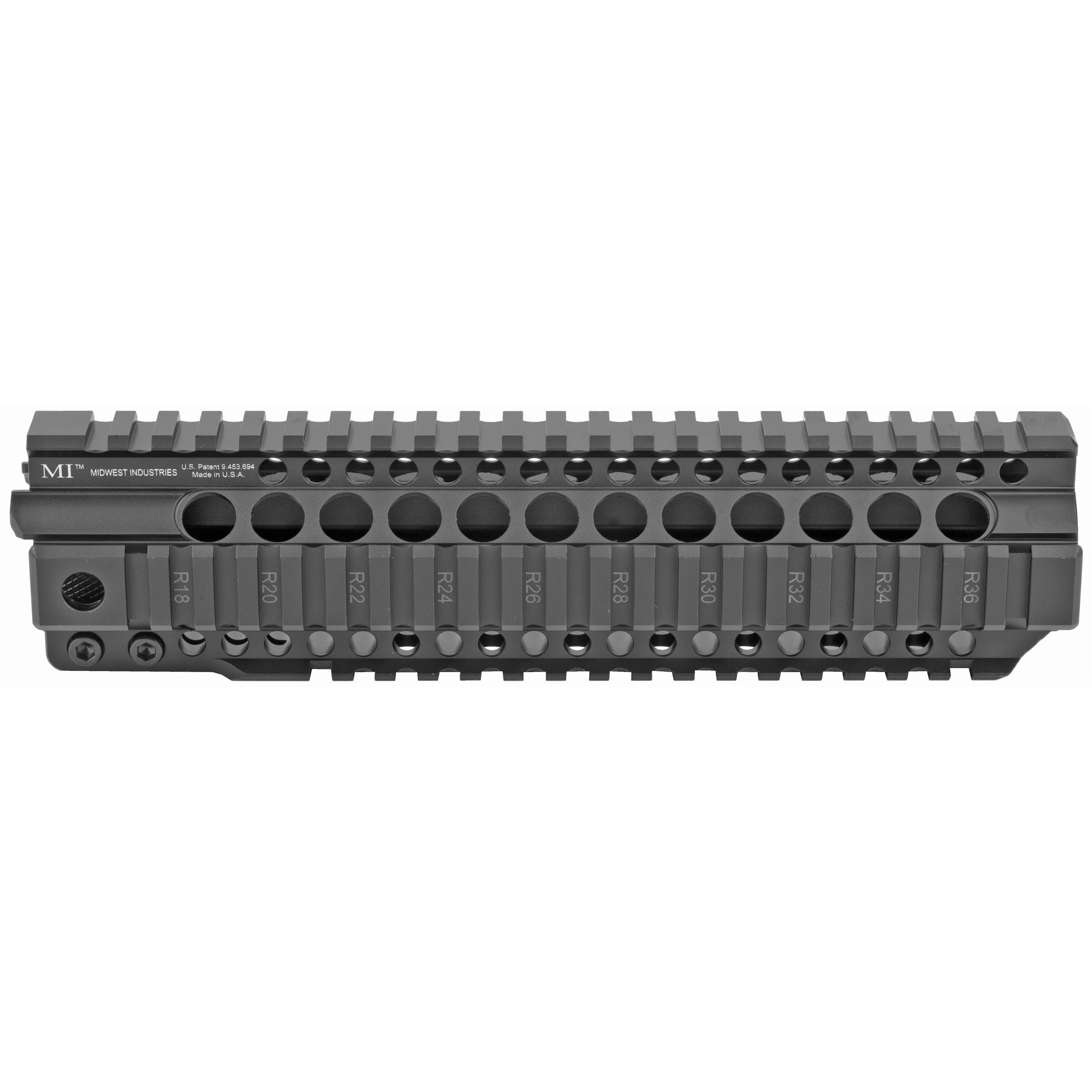 Midwest Industries MI-CRT9.5 Combat Rail Handguard – 9.5 Inch Black Rifle Accessory