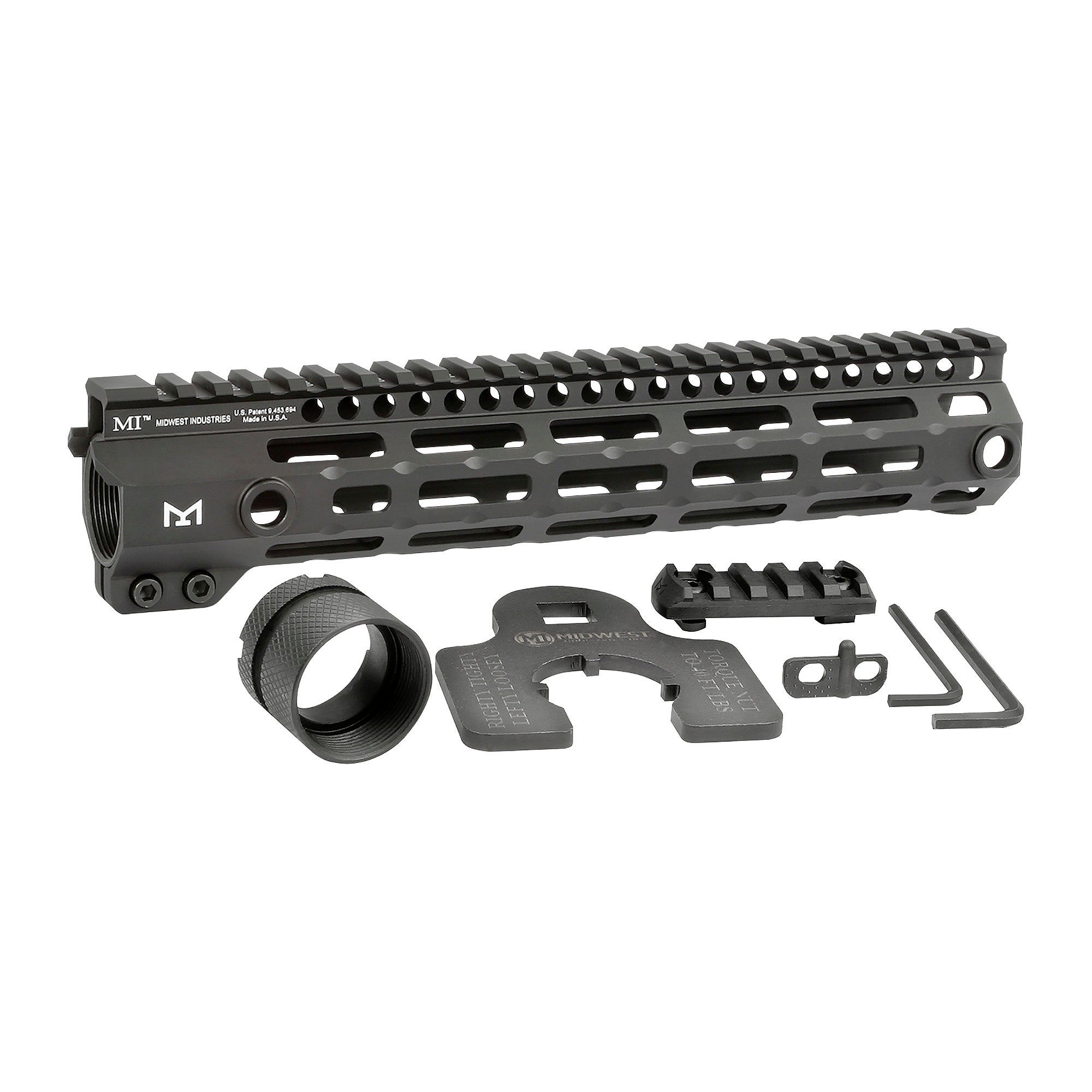 Midwest Industries Gen 4 M-Series Handguard 10.5 inch M-LOK Black