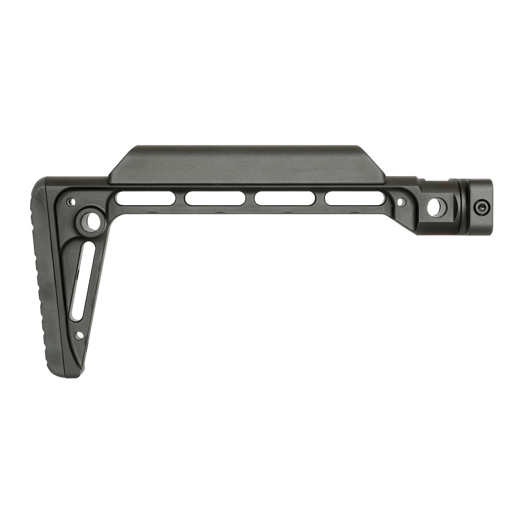 Midwest Industries Minimalist Fixed Stock Black for Improved Firearm Stability and Comfort