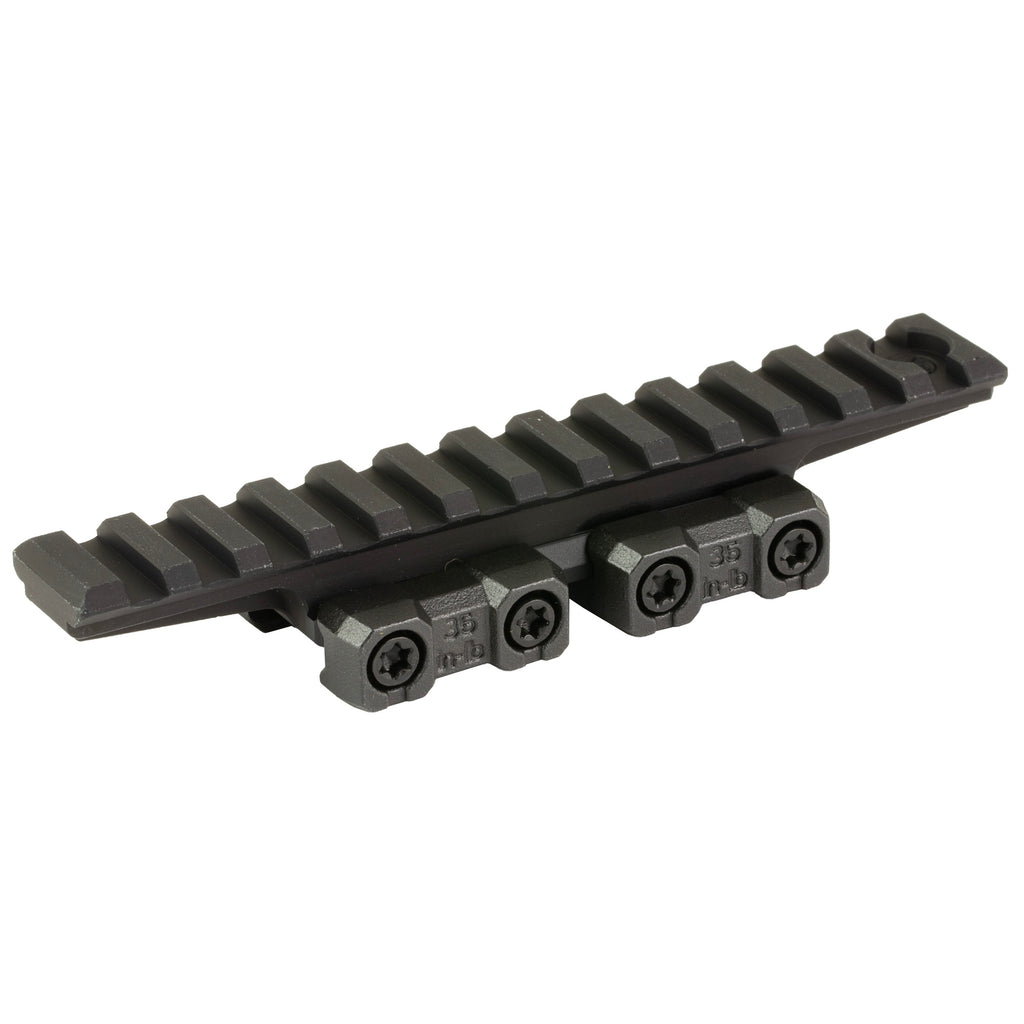 Midwest Industries MK2 Receiver Extension Mount - 13 Slot Black for Precision Shooting