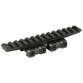 Midwest Industries MK2 Receiver Extension Mount - 13 Slot Black for Precision Shooting