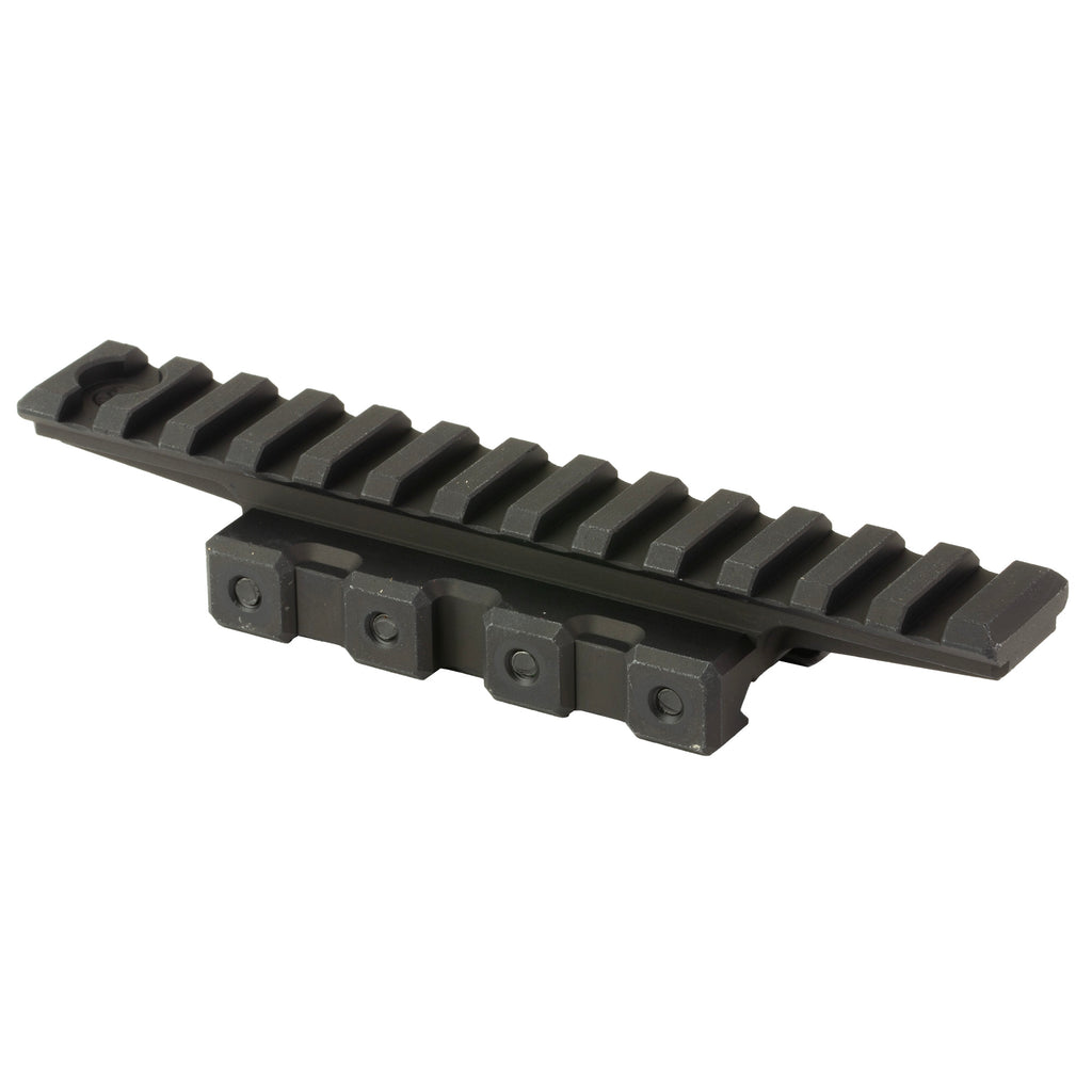 Midwest Industries MK2 Receiver Extension Mount - 13 Slot Black for Precision Shooting