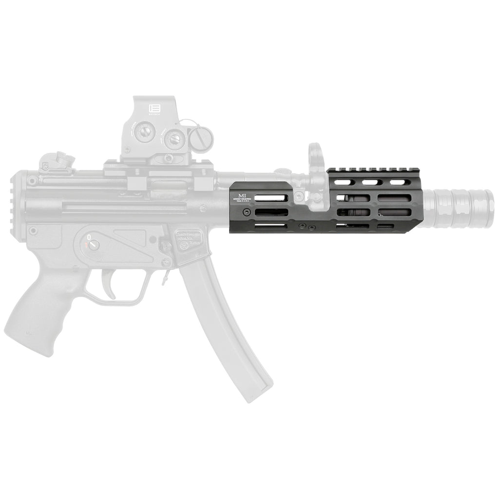 Midwest Industries MLOK Suppressor Handguard for MP5K - Black