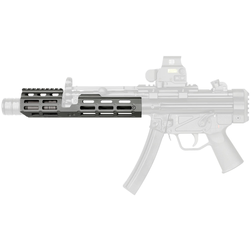 Midwest Industries MLOK Suppressor Handguard for MP5 - Black, Model MI-MP5-SD