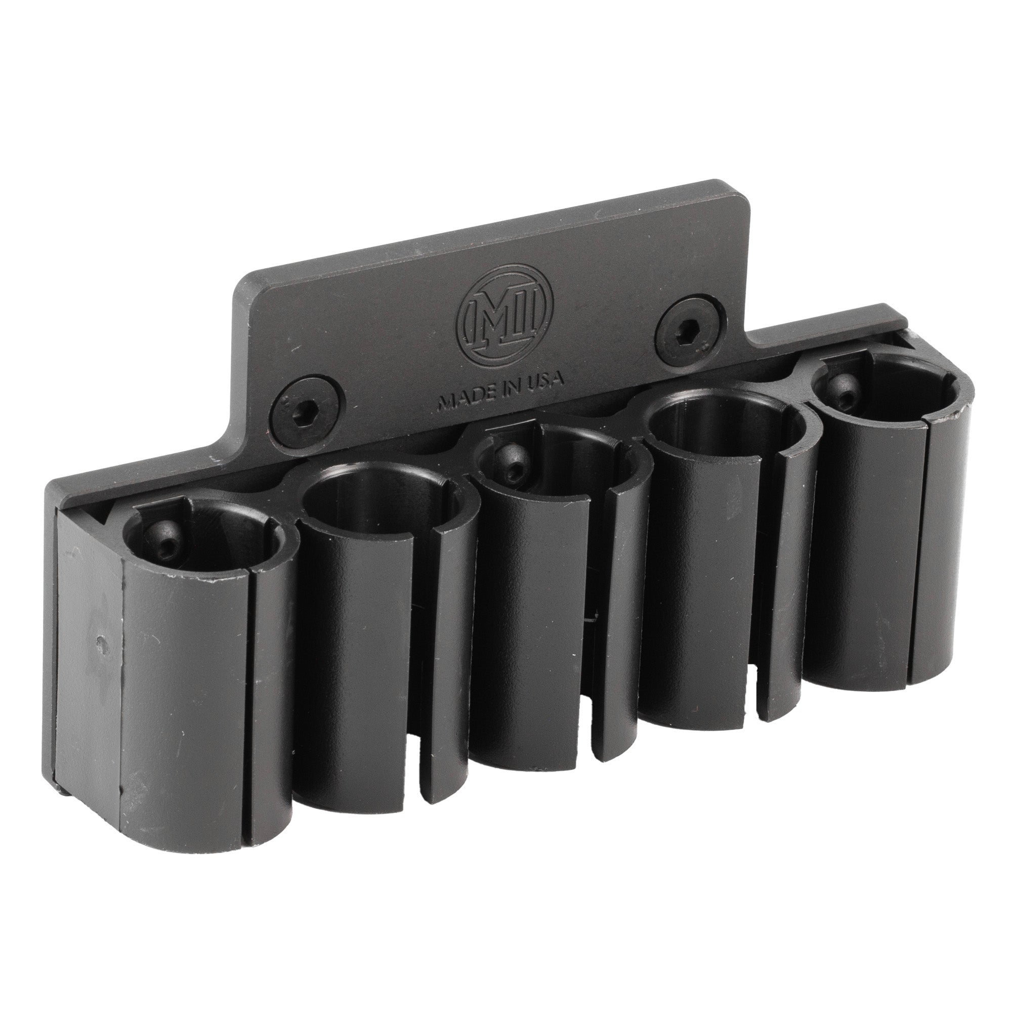 Midwest Industries Shotgun Stock Shell Holder Bundle – Black, Model MI-SG-SHP-BUNDLE