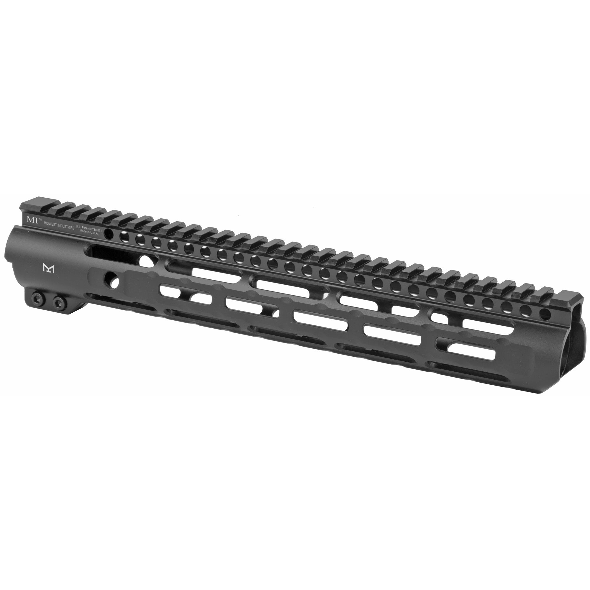 Midwest Industries Slim Line M-LOK Handguard - 12.625 Inch Black