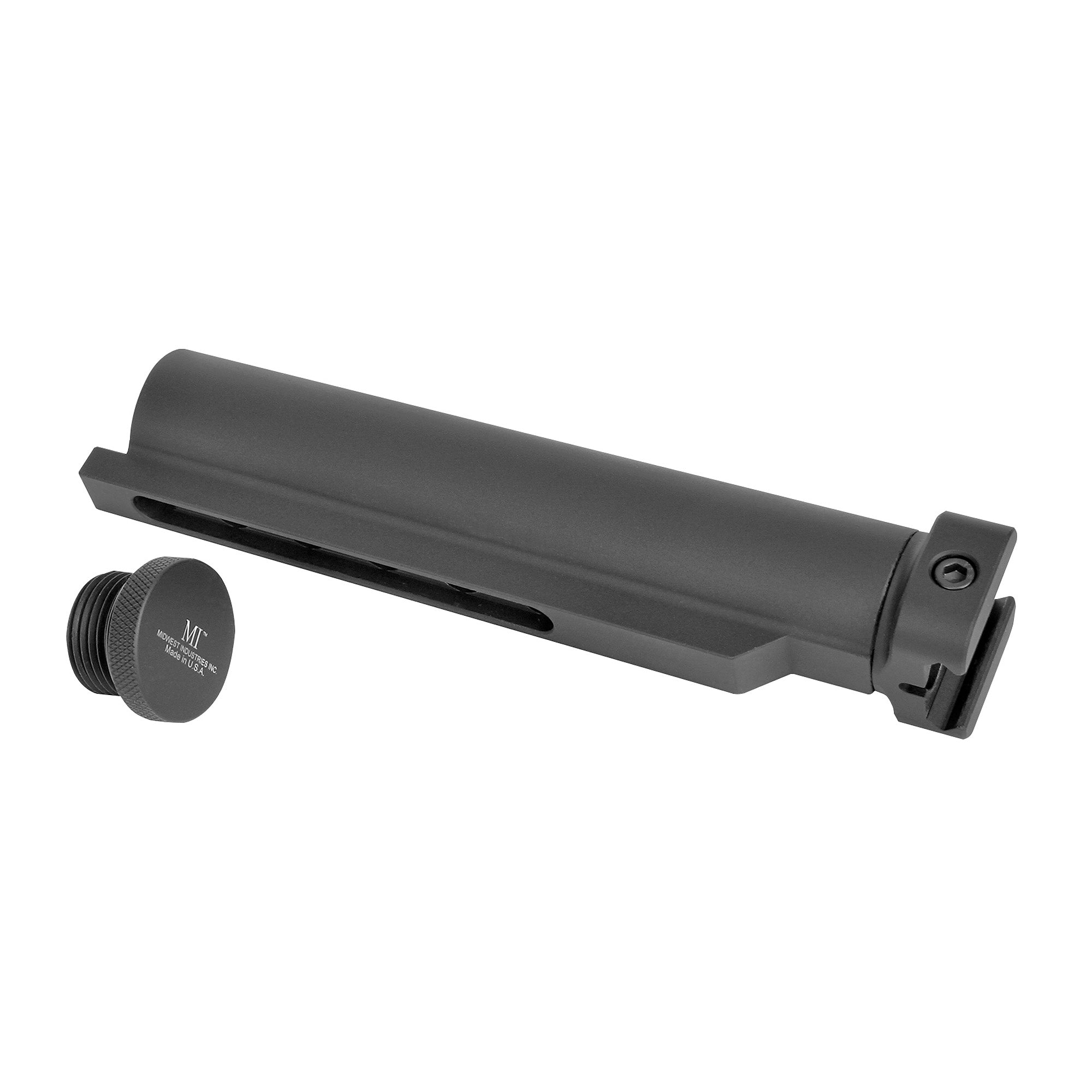 Midwest Industries MI-STAP Stock Tube Adapter for AR-15 Collapsible Buttstock with Water-Resistant Storage