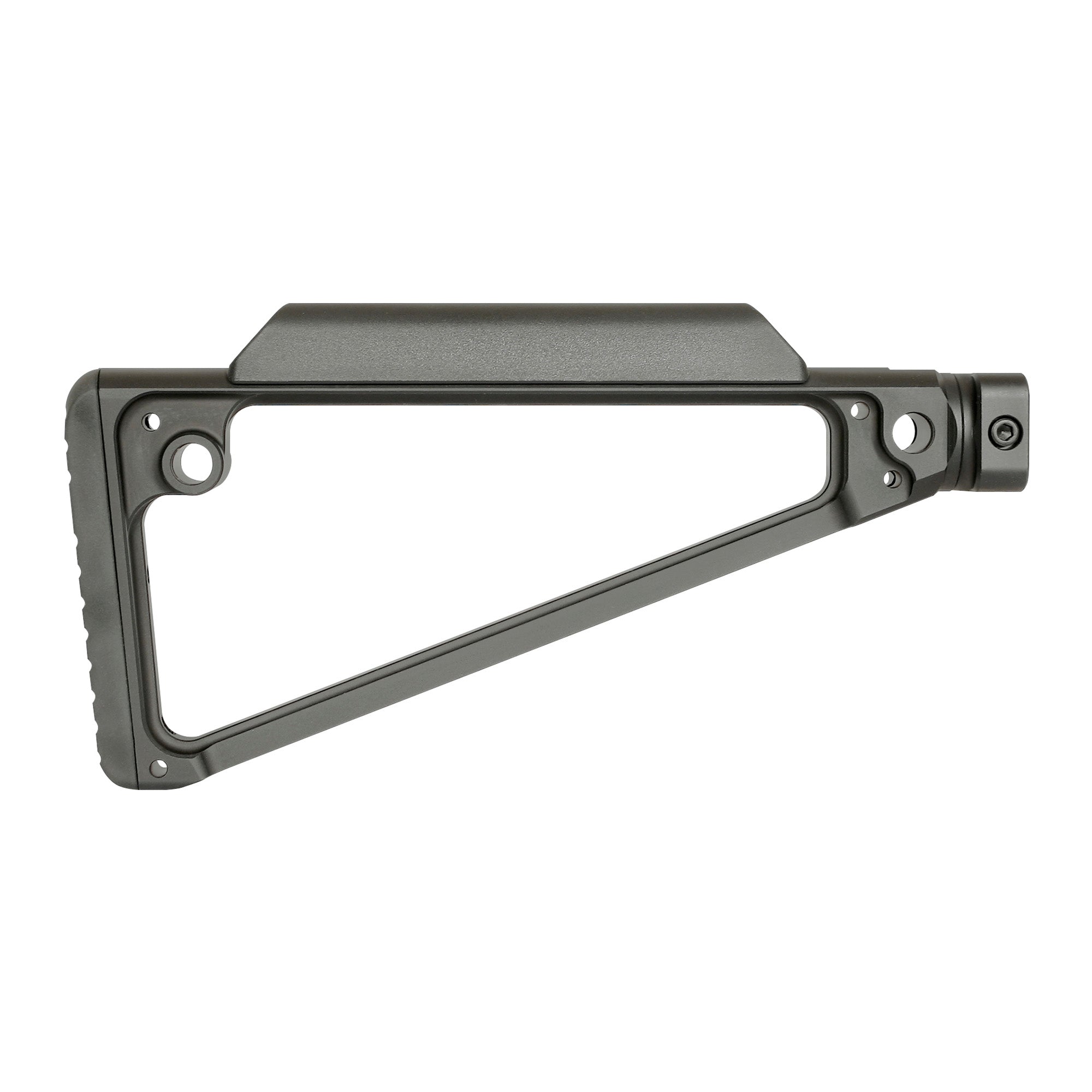 Midwest Industries MI-TRI-F Triangle Fixed Stock for Rifles in Black