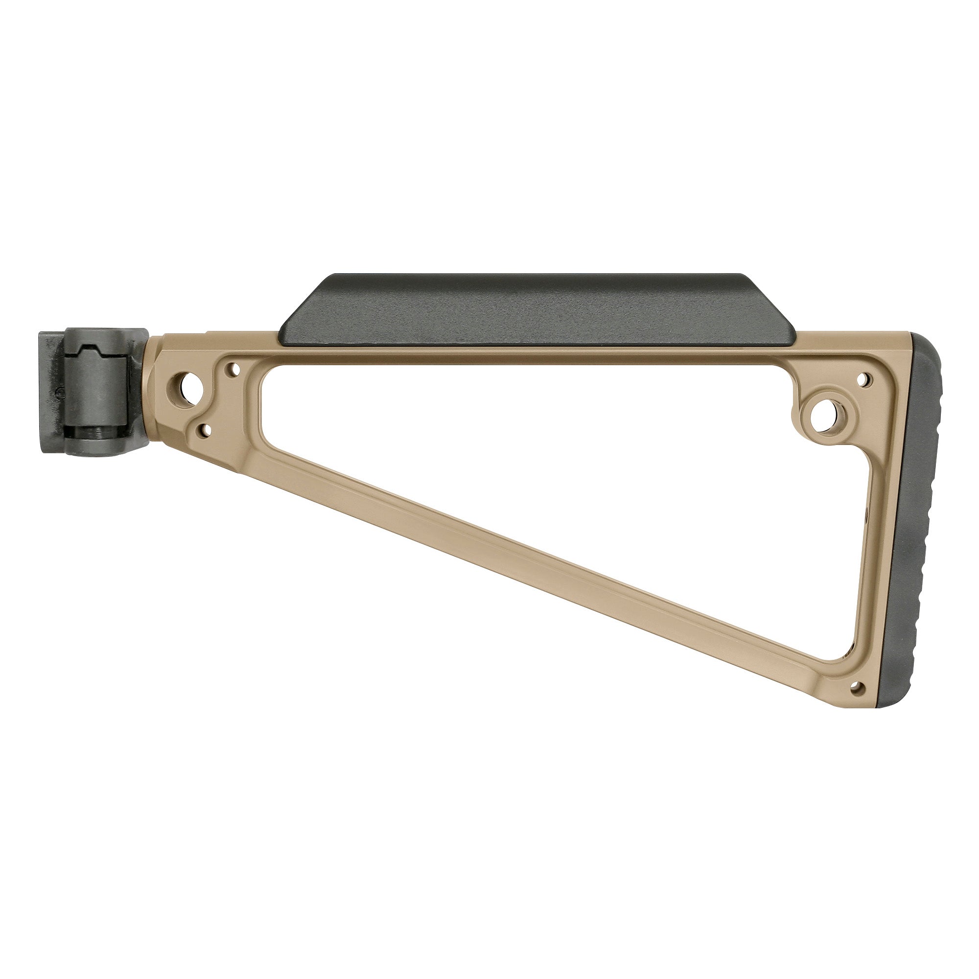 Midwest Industries Triangle Side Folding Stock FDE - Model MI-TRI-SF-FDE