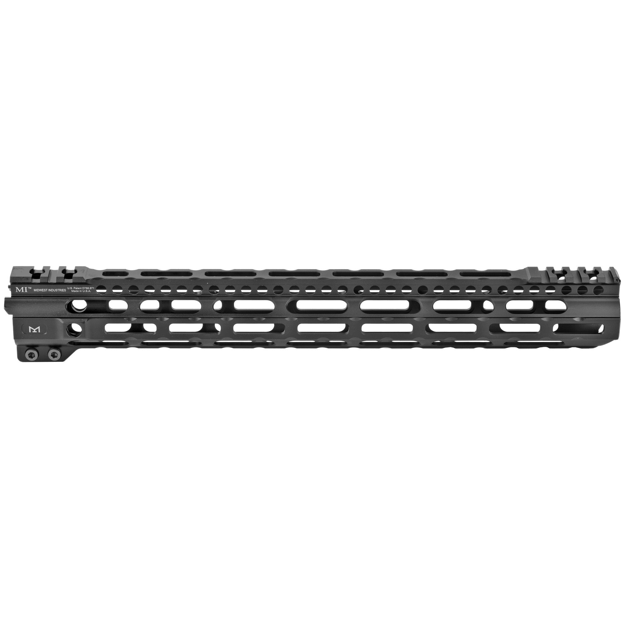 Midwest Industries Ultra Lightweight 15-Inch M-LOK Handguard with Titanium Barrel Nut