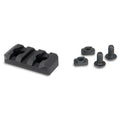 Nordic Components M-LOK Picatinny Rail Section - 3 Slots, Black, Model TRL-MLOK-STD-3