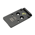 Night Fision Pistol Optic Plate RMR Fits Glock MOS - Durable Stainless Steel Mount