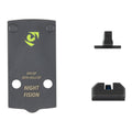 Night Fision NF Plate+Backup Sight Combo for Hellcat - Precision Mounting Solution