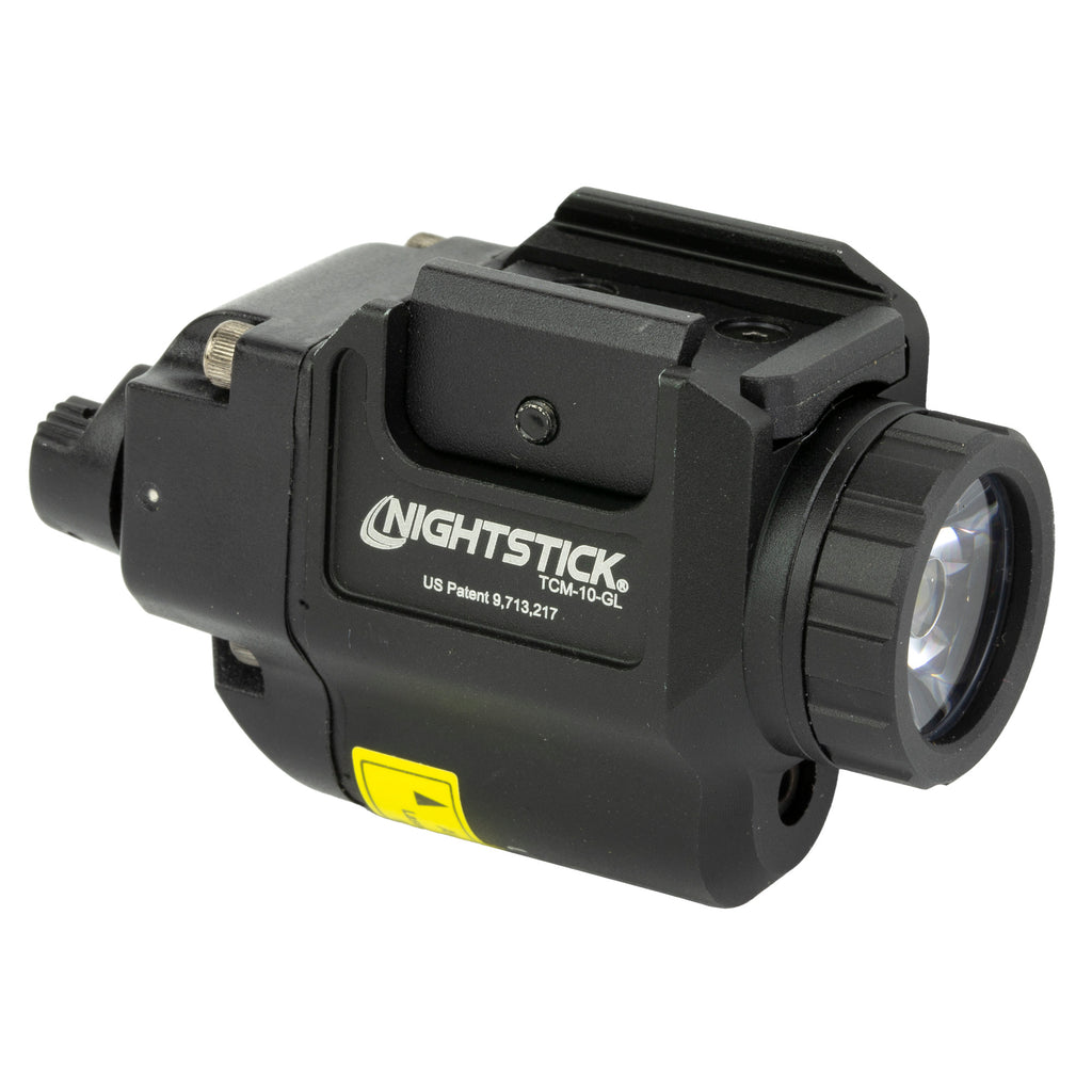 Nightstick TCM-10-GL Compact Weapon-Mounted Light with Green Laser