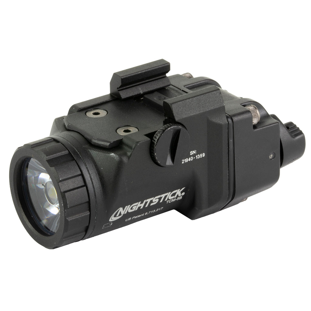 Nightstick TCM-5B Subcompact Weapon-Mounted Light - 650 Lumens Bright White LED with TIR Lens, Black