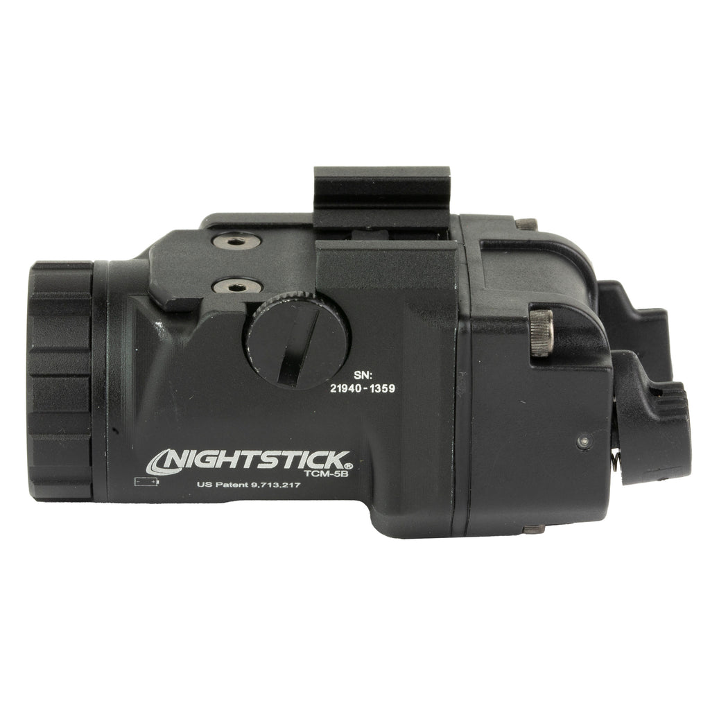 Nightstick TCM-5B Subcompact Weapon-Mounted Light - 650 Lumens Bright White LED with TIR Lens, Black