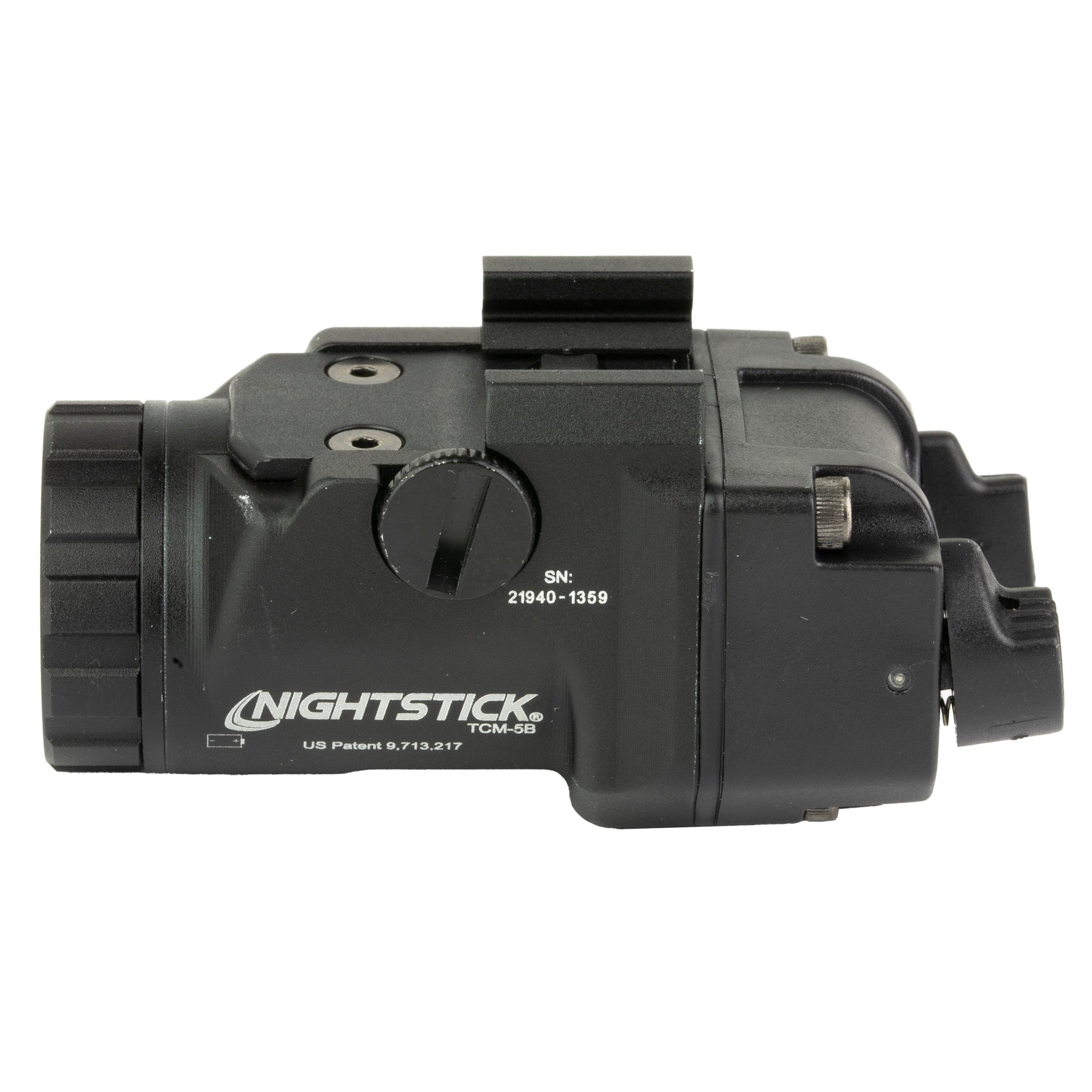 Nightstick TCM-5B Subcompact Weapon-Mounted Light - 650 Lumens Bright White LED with TIR Lens, Black